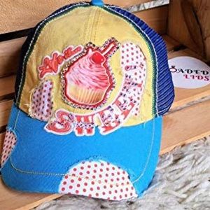 Swarovski Crystals Shabby Chic Bling Trucker Hat
